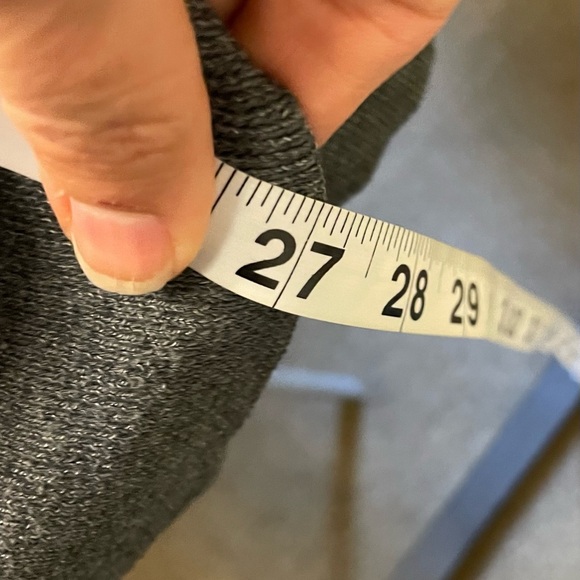 Ricki's grey stretchy cowl neck long sleeve tunic sweater women's size Medium - Picture 9 of 9